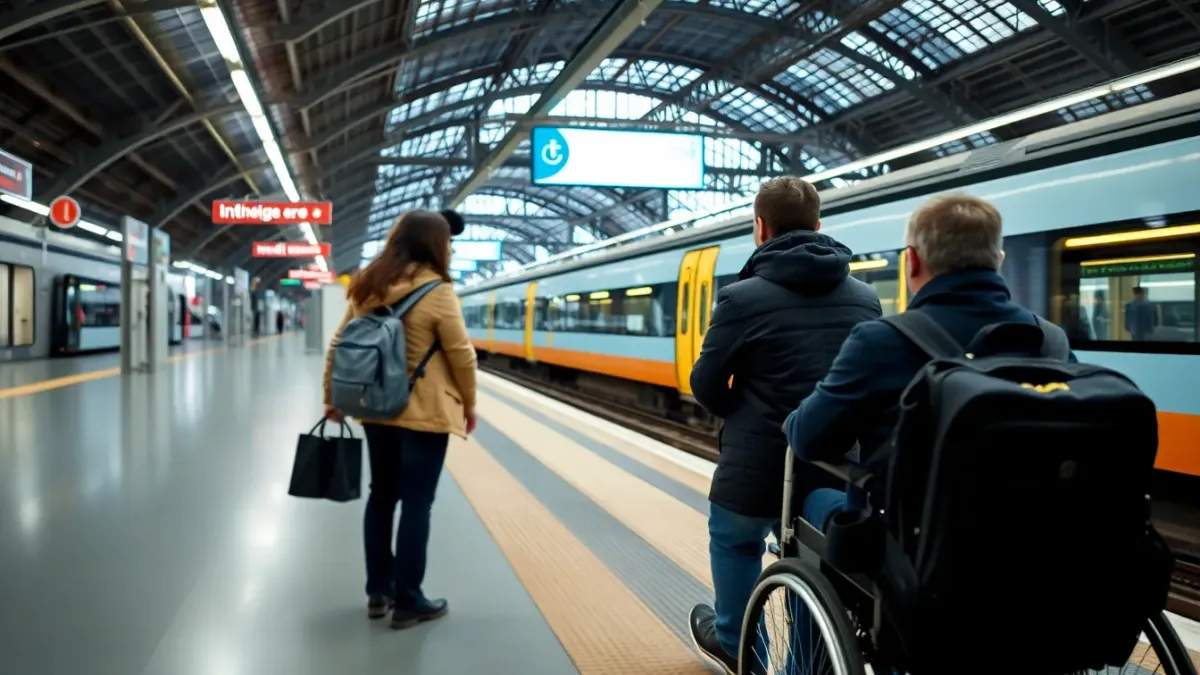 L'intelligence artificielle pour améliorer l'accessibilité des gares