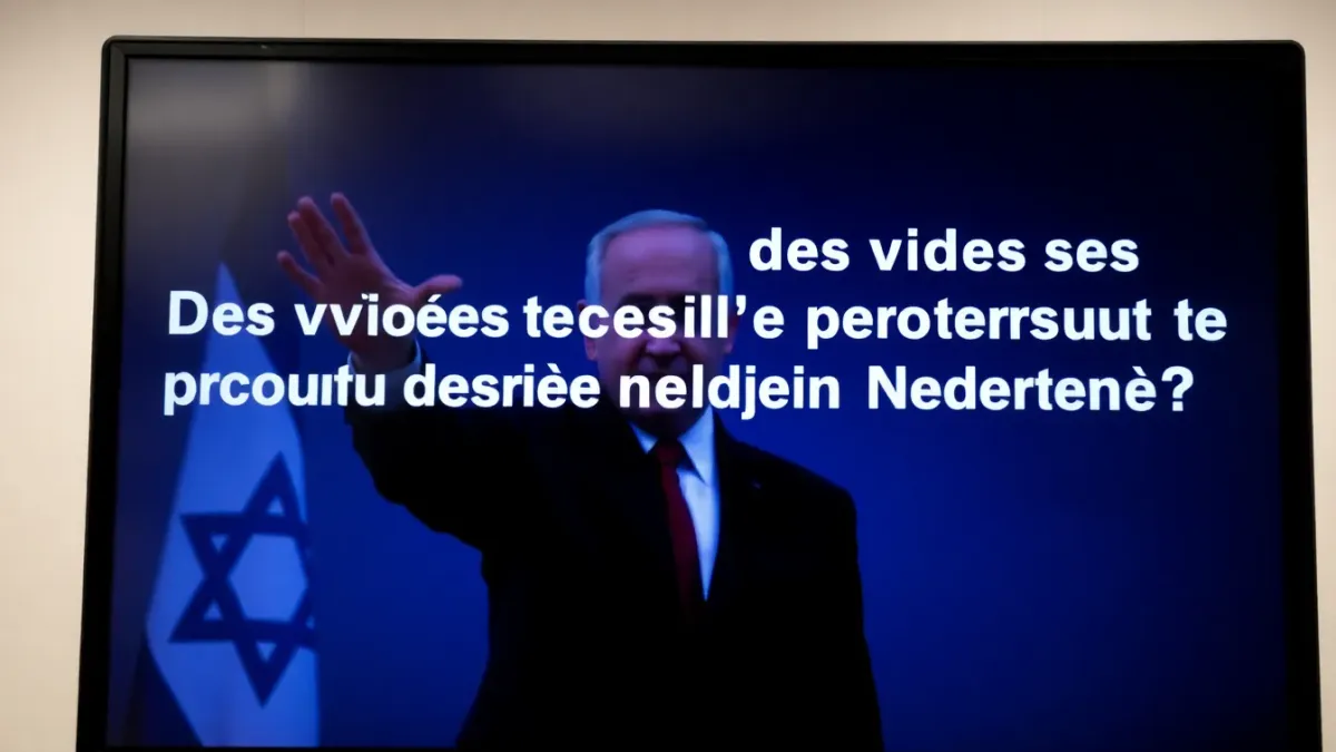 Des vidéos IA censées prouver la mort Benjamin Netanyahu ? C'est faux