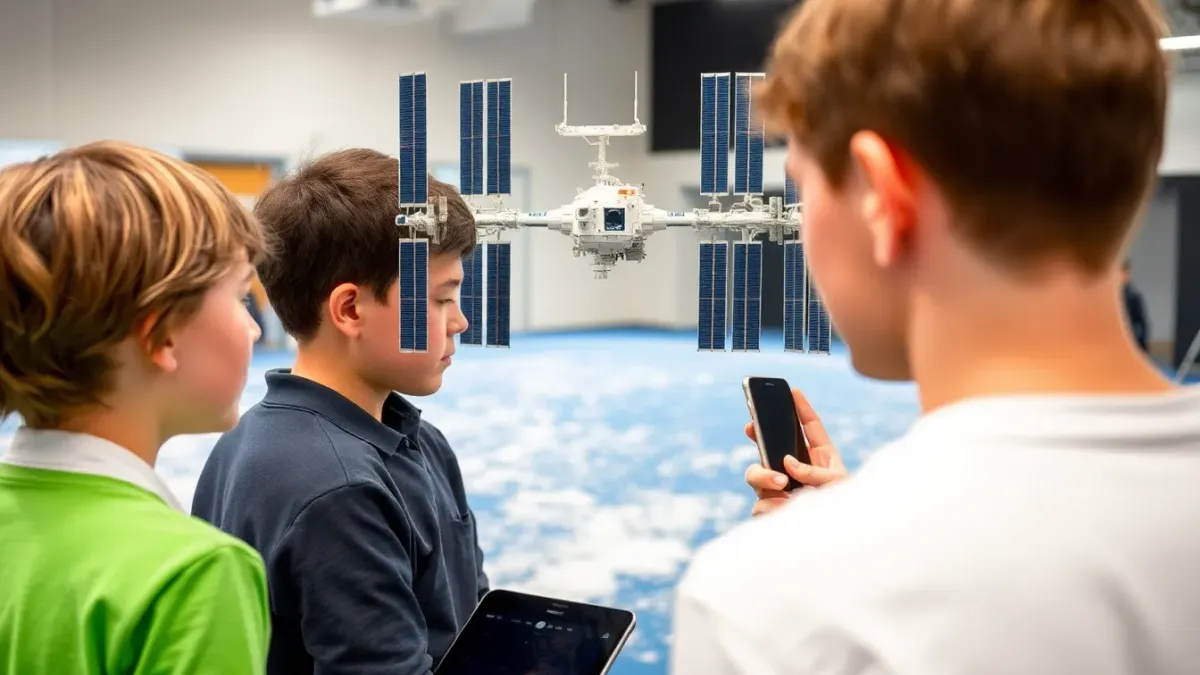 Les élèves du lycée Cevert se connectent à l'ISS pour une expérience spatiale unique