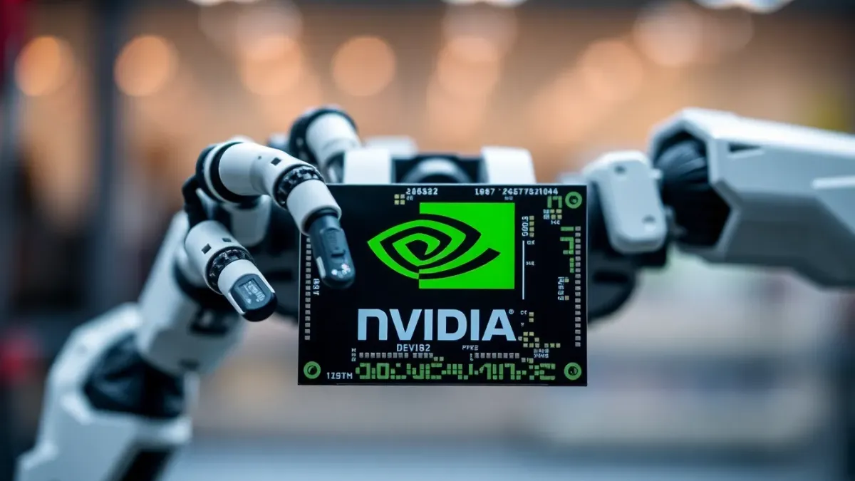 Robotique : Nvidia s’associe à trois fabricants de semi-conducteurs européens, dont STMicroelectronics pour avancer sur l’IA physique