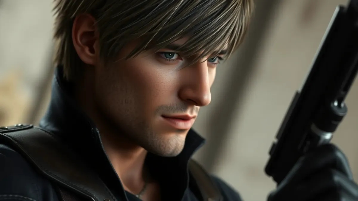 Resident Evil Requiem : Léon est tellement badass qu'il peut parer des trucs complètement WTF - jeuxvideo.com