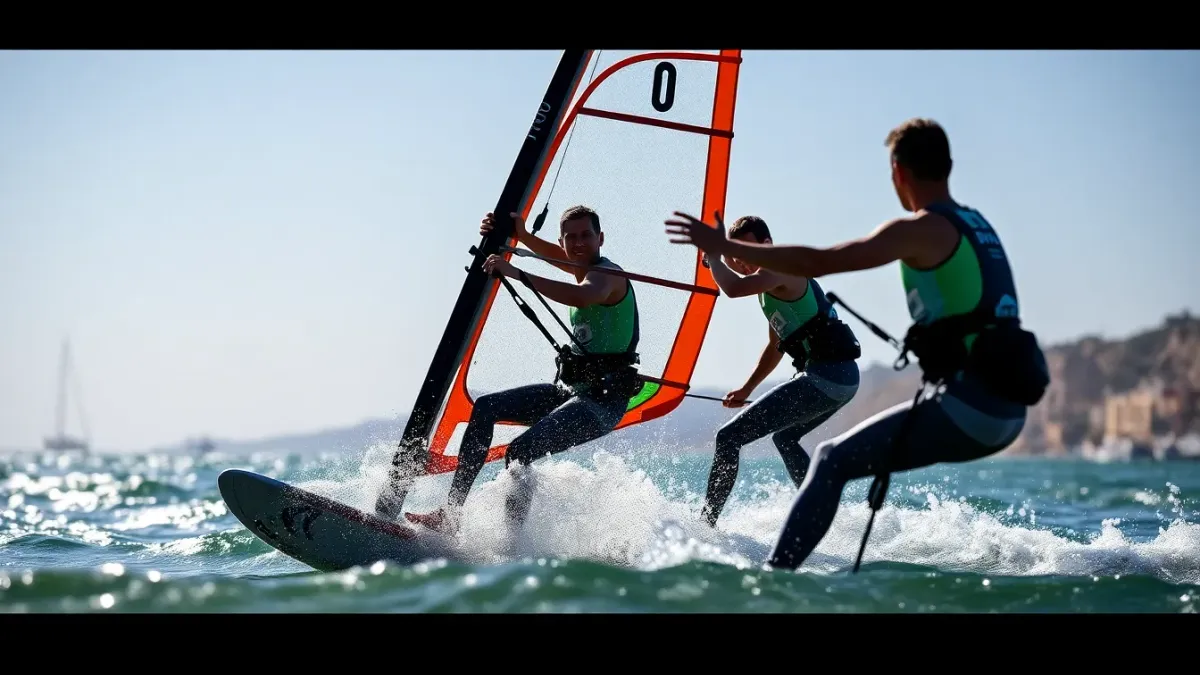 Tensions croissantes dans le monde du windsurf à Portimão