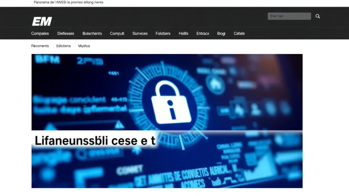 Panorama de l'ANSSI : premiers enseignements - 17/03