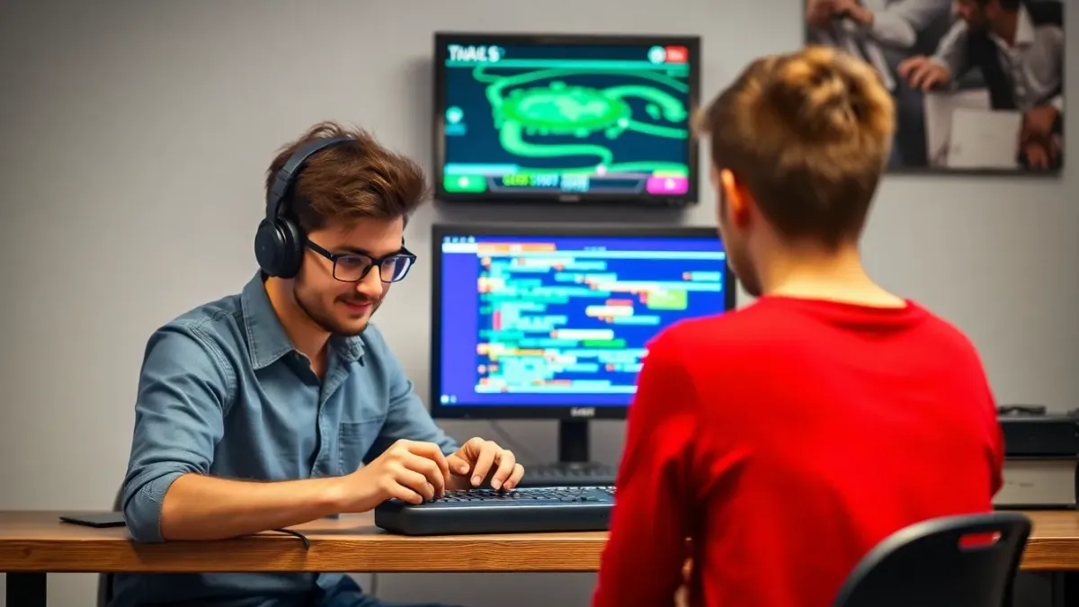 Créer son propre jeu vidéo : l'initiative audacieuse d'un informaticien ornais