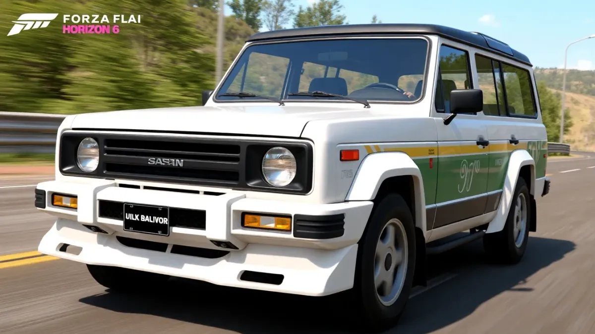 Où dénicher la Nissan Safari Turbo 1985 dans Forza Horizon 6 ?