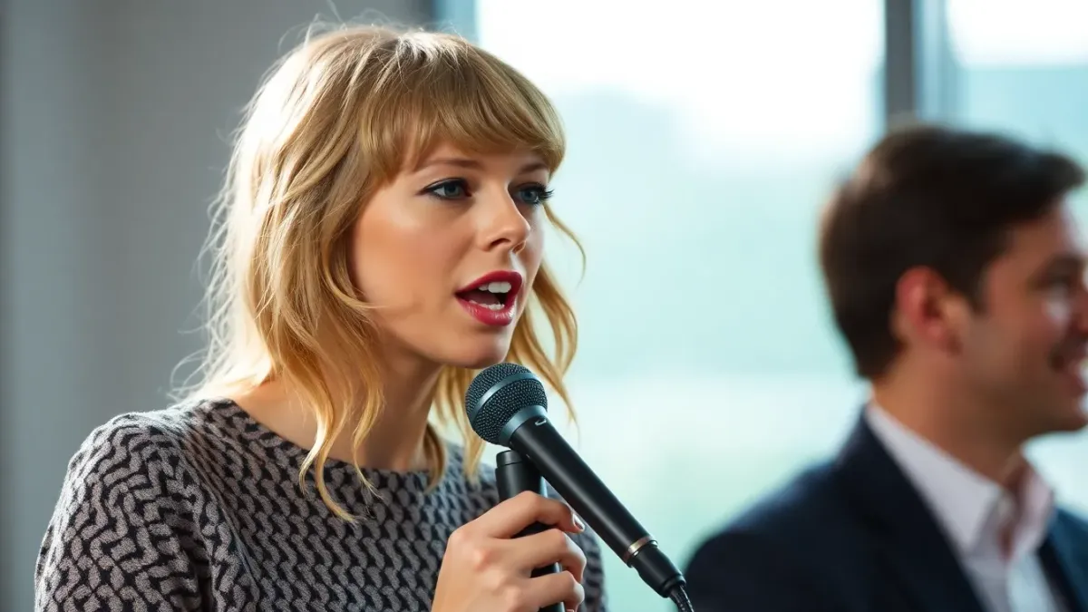 Taylor Swift lutte pour préserver l'intégrité de sa voix face à l'IA