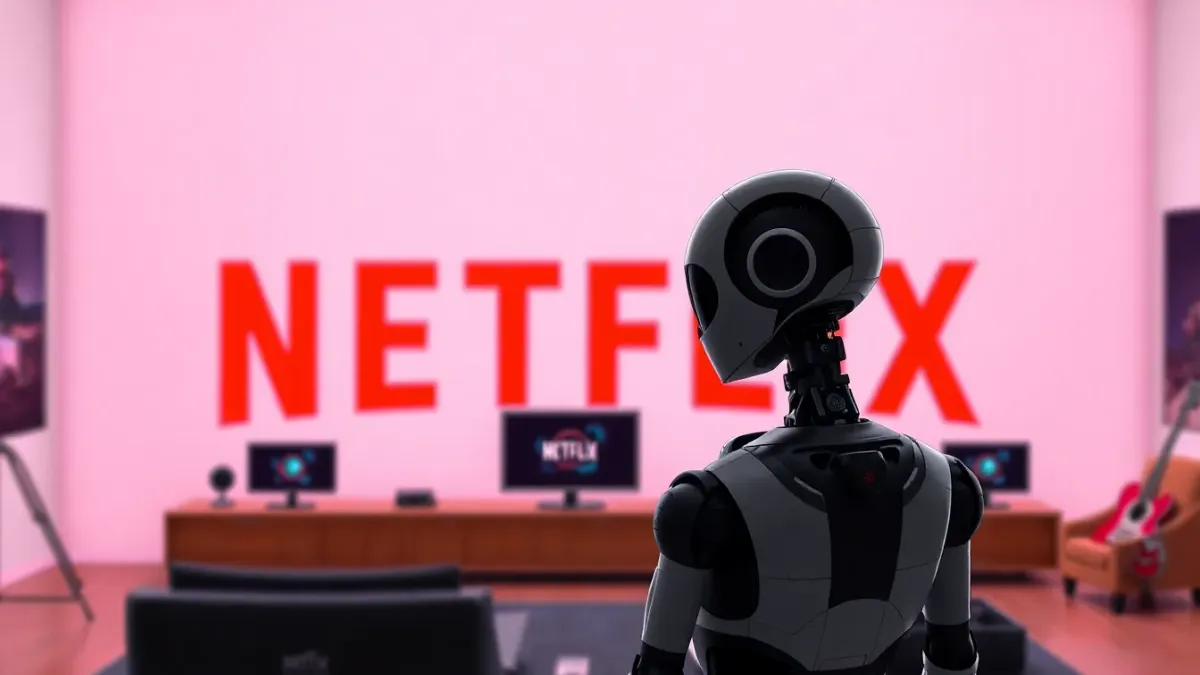 Netflix lance un studio d'animation IA : une nouvelle ère pour le streaming
