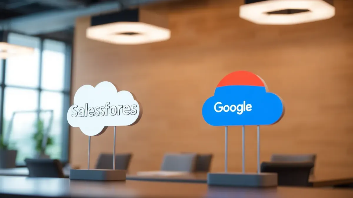 Salesforce et Google Cloud fusionnent leurs systèmes d'agents intelligents
