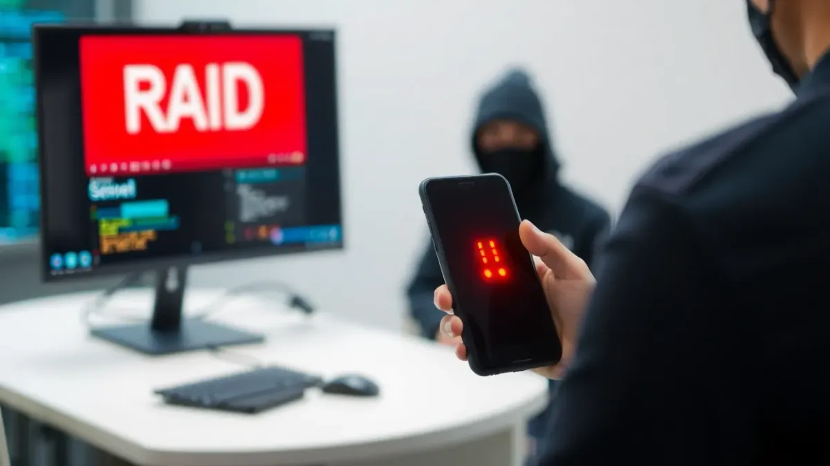 Un homme menace une IA et se retrouve face au RAID : les raisons derrière cet acte