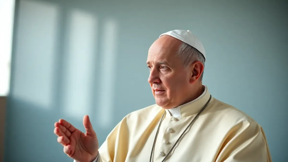 Le pape s'oppose à l'IA en Afrique, dénonçant son rôle dans les conflits et la violence