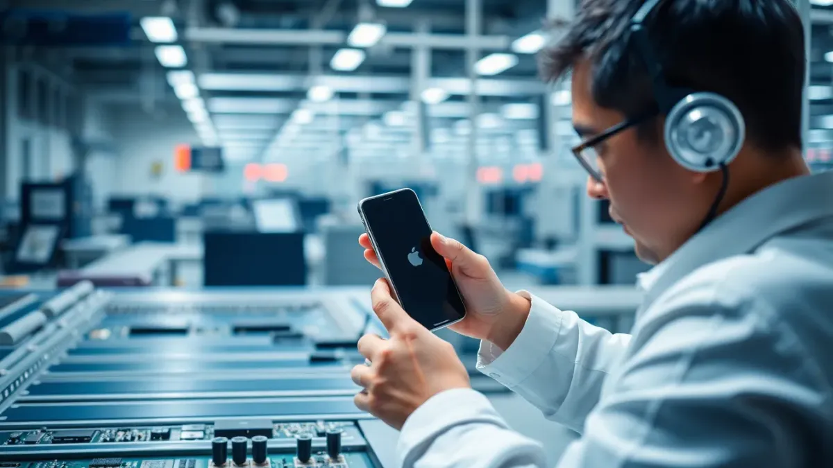 Foxconn : l'IA détrône l'iPhone comme moteur de croissance