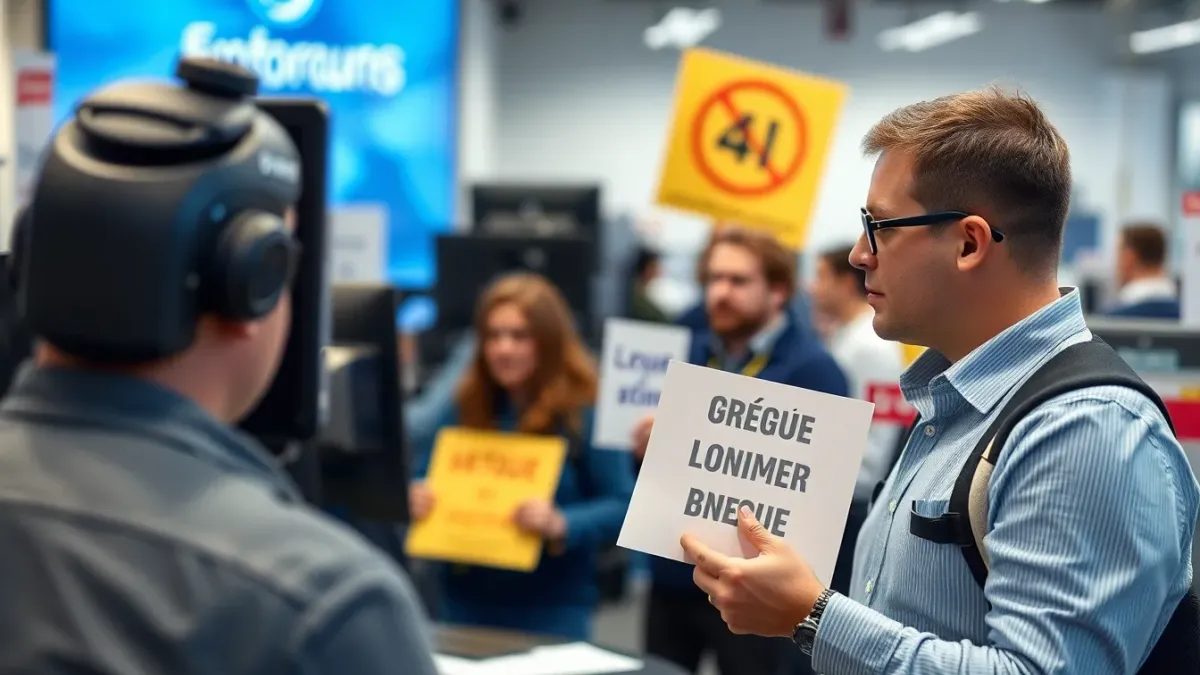 Grève chez Infopro Digital : l'IA en ligne de mire pour les emplois