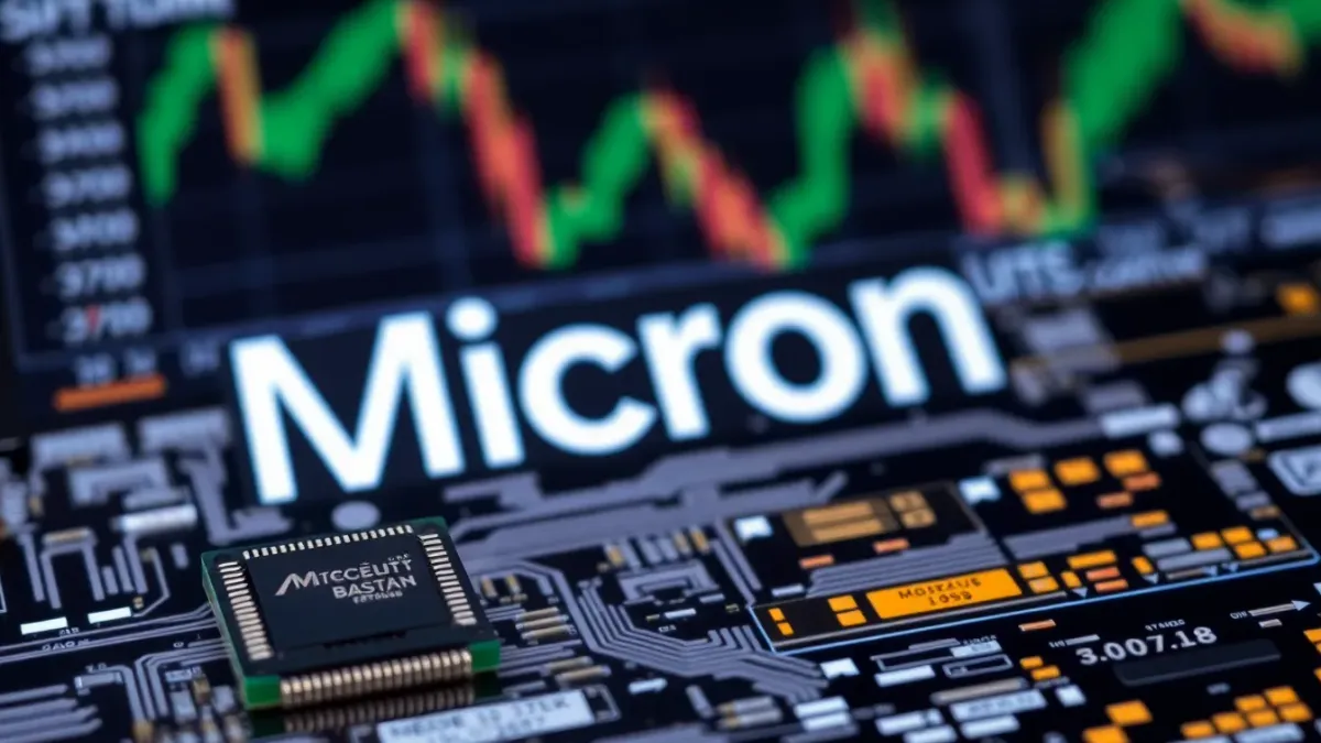 Les actions Micron chutent malgré des résultats et des perspectives dopés par l'IA