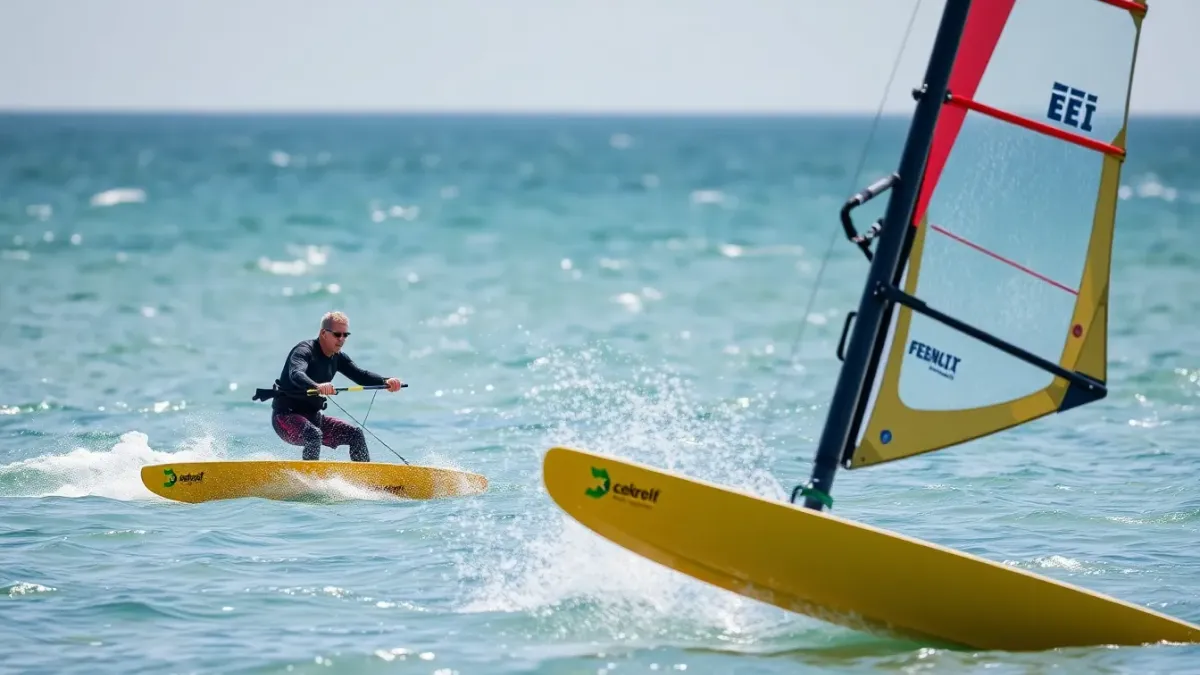 Une journée marquante pour le windsurf : retour sur un événement clé