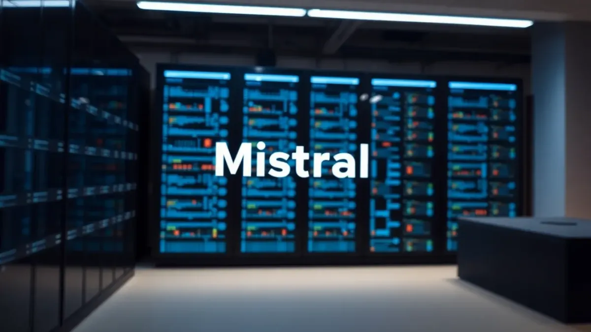 Les ambitions de Mistral AI : l'importance d'une infrastructure IA autonome
