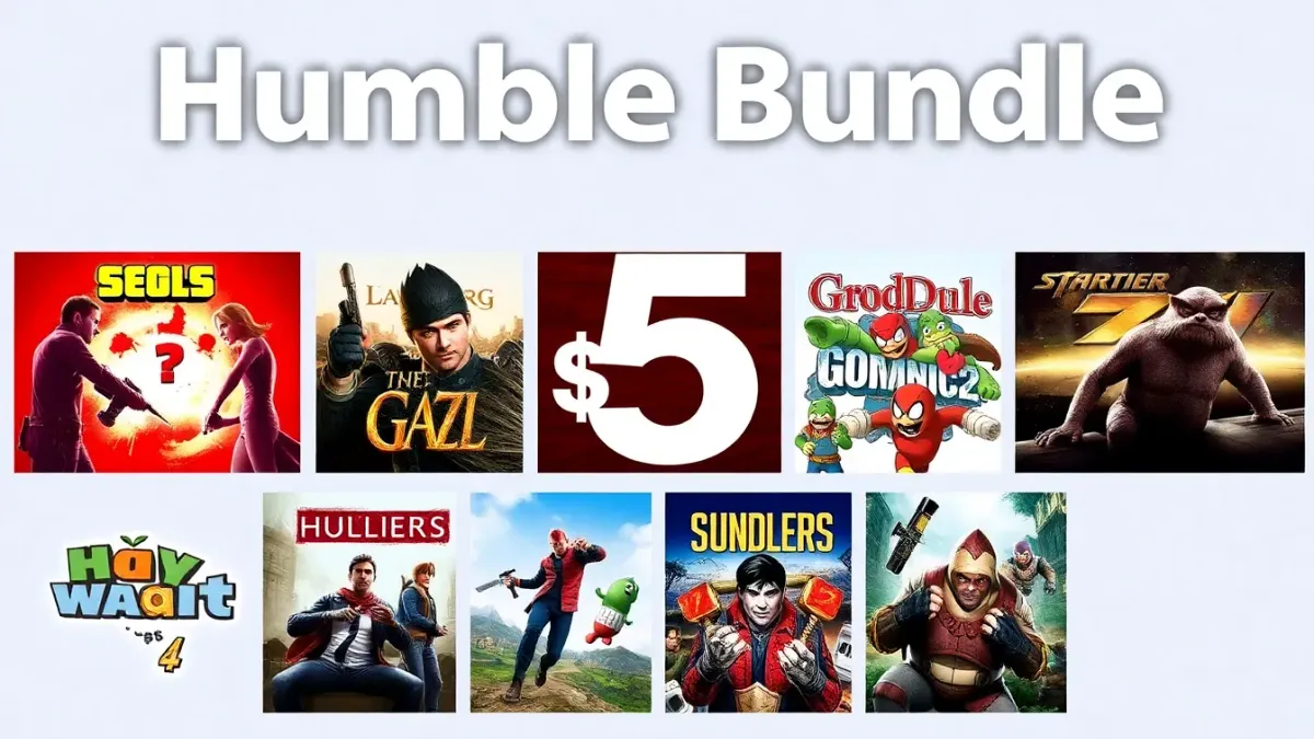 Humble Bundle lance une offre exceptionnelle : 15 jeux PC à 1 dollar chacun