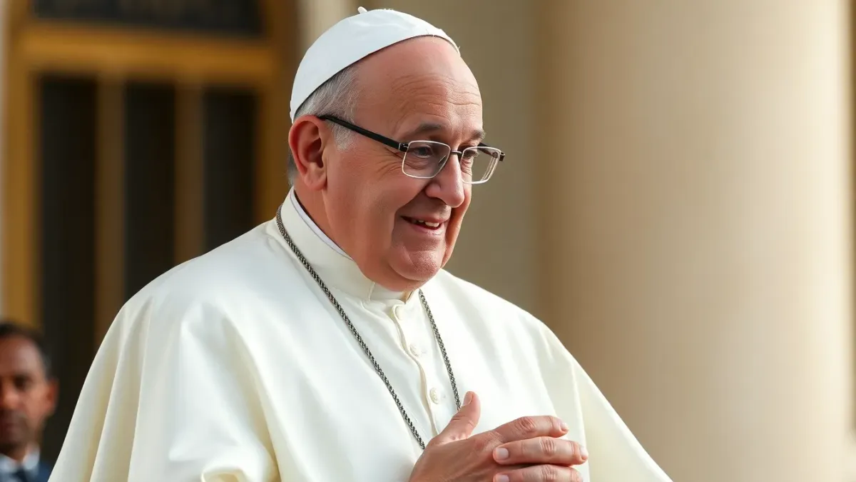 Le pape alerte sur les dangers de l'IA au Cameroun face aux conflits et à la violence