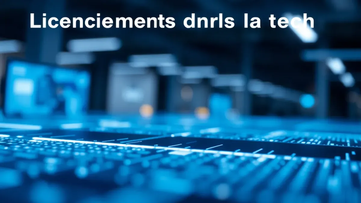 L'impact des licenciements technologiques : l'IA en ligne de mire ?