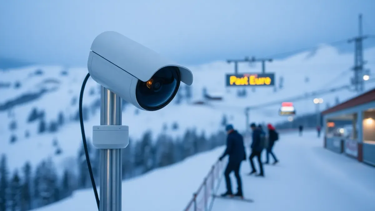 Une première mondiale : l'IA surveille une station de ski à 2700 mètres
