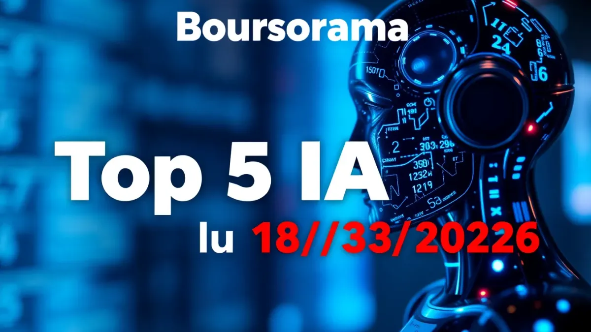 Top 5 IA du 18/03/2026