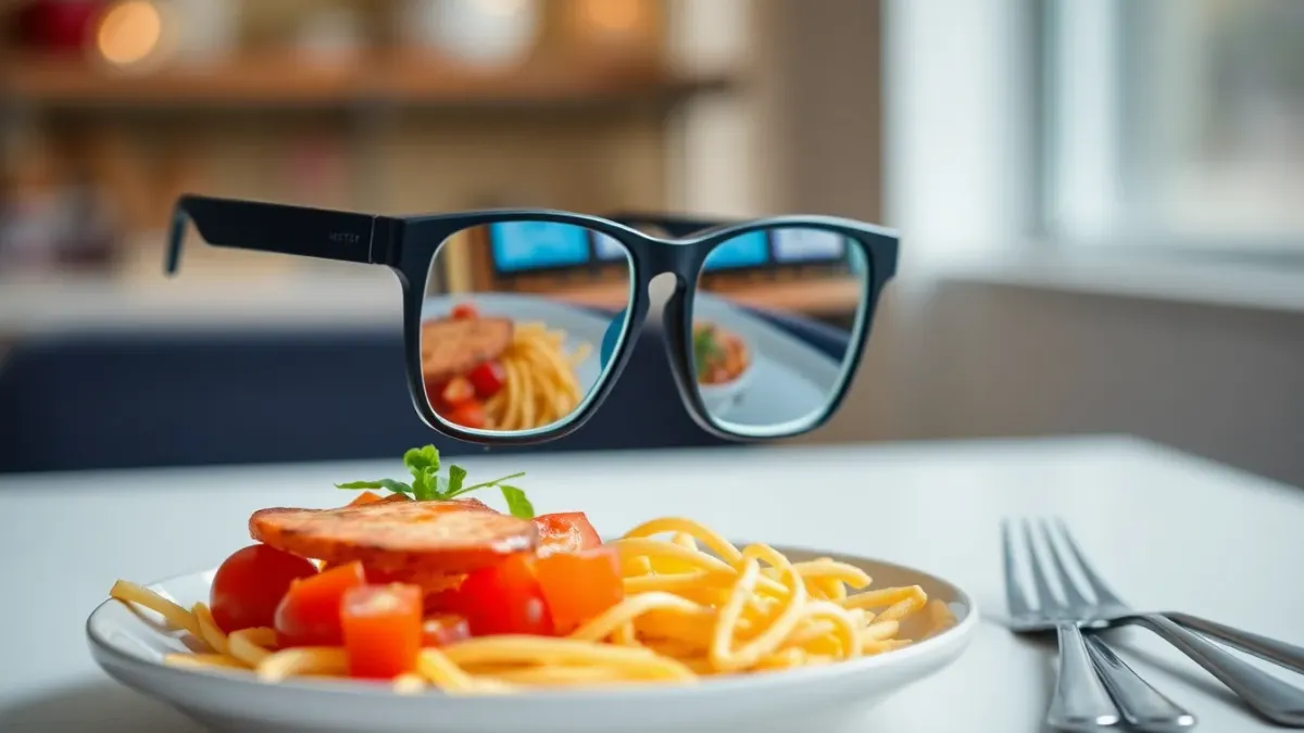 Les lunettes connectées de Meta : une analyse des repas qui pourrait nuire à la santé mentale