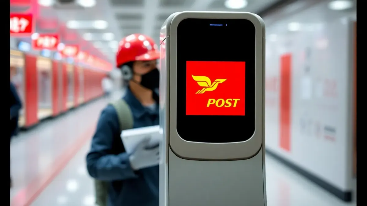 China Post Révolutionne la Logistique avec l'Humanoïde M7 : 1 200 Colis/Heure