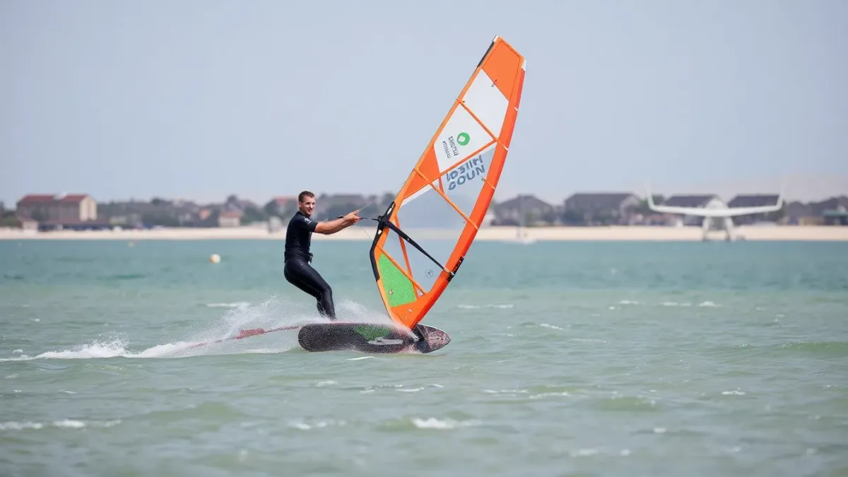 Erwan Jauffroy et le Défi Wind : Un événement marquant dans le monde du windsurf