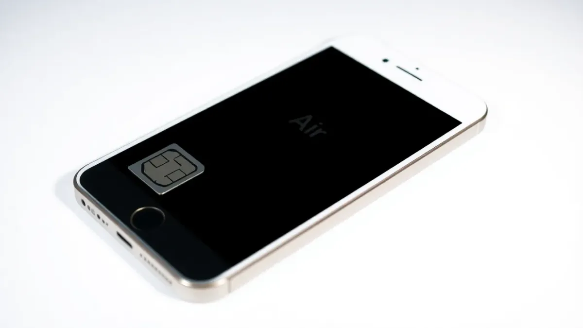 iPhone Air Mod : Le YouTuber Linzin Tech ajoute une nano-SIM et un dos transparent