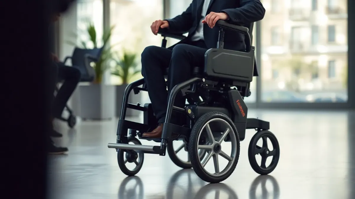 Un fauteuil roulant innovant intégrant l'IA fait son apparition