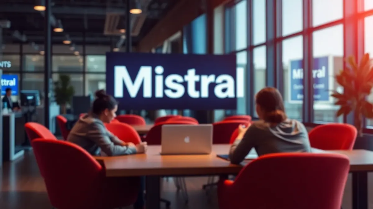 Mistral, rival français de ChatGPT, enchaîne trois annonces majeures et vise le milliard