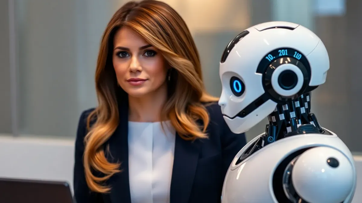 Melania Trump envisage l'éducation des enfants par des robots humanoïdes