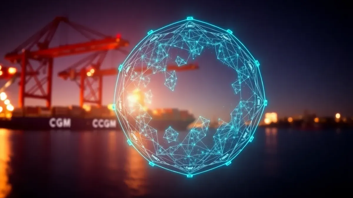 CMA CGM alloue 500 millions d'euros à l'IA pour transformer la logistique