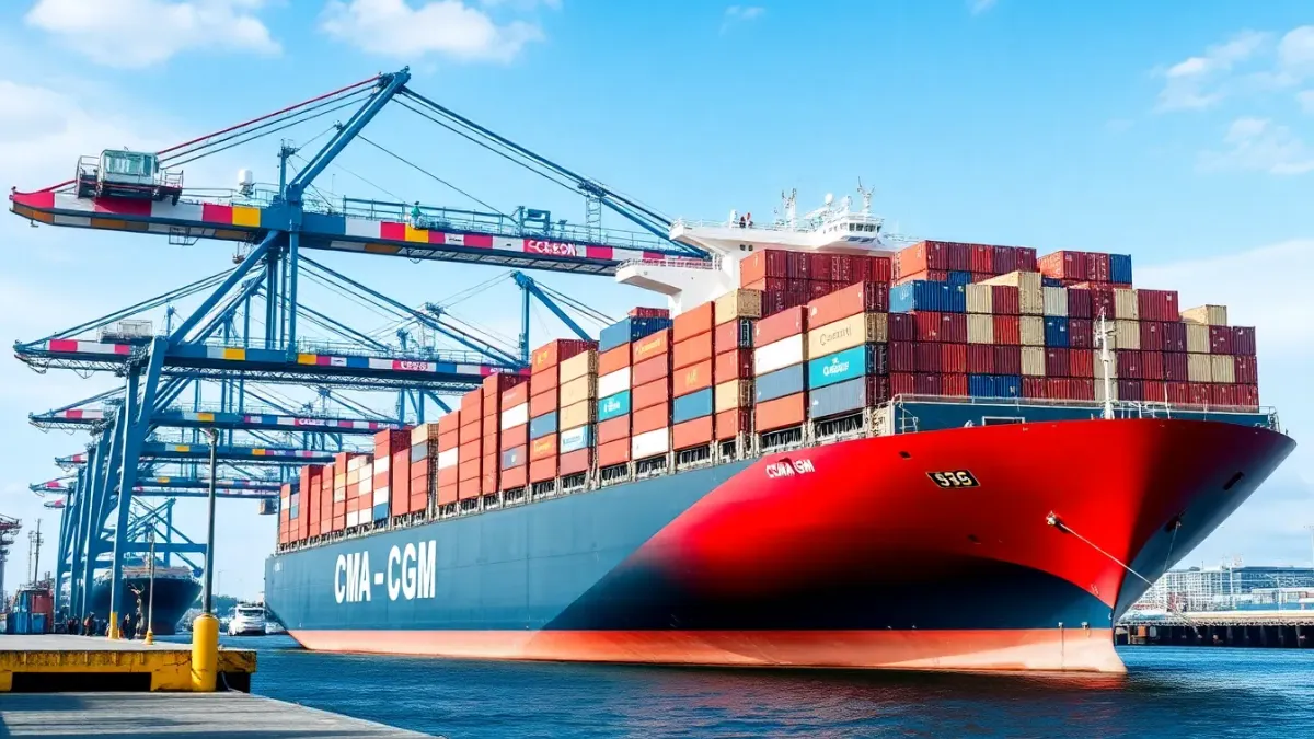 CMA CGM déploie l'IA : 55 projets pour alléger les tâches des employés