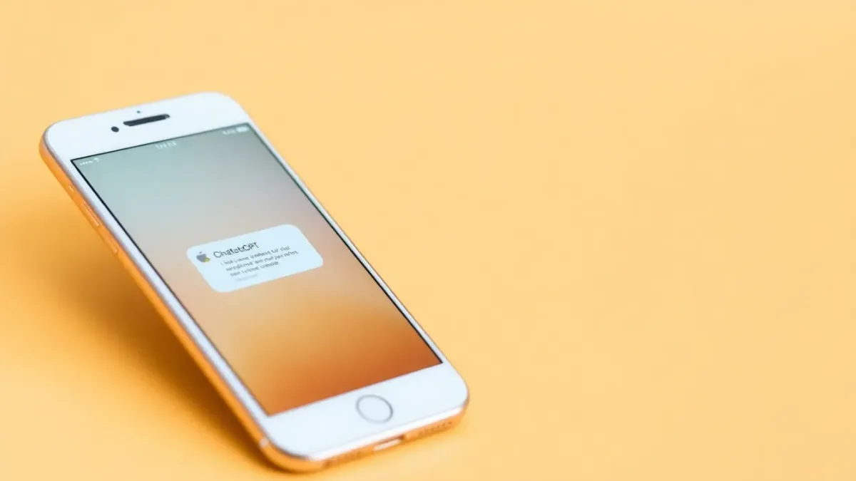 Apple tire profit de 900 millions grâce à l'intégration de ChatGPT sur iPhone