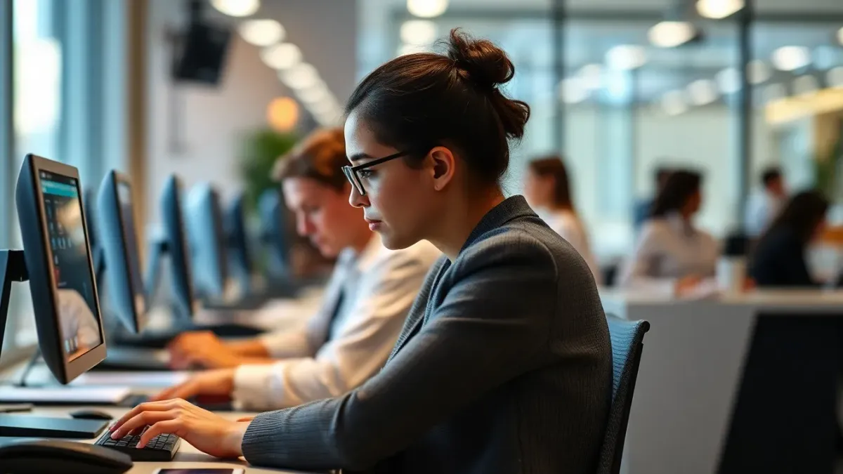 PARIS : IA au travail - Les salariés français se montrent plus méfiants que leurs homologues européens