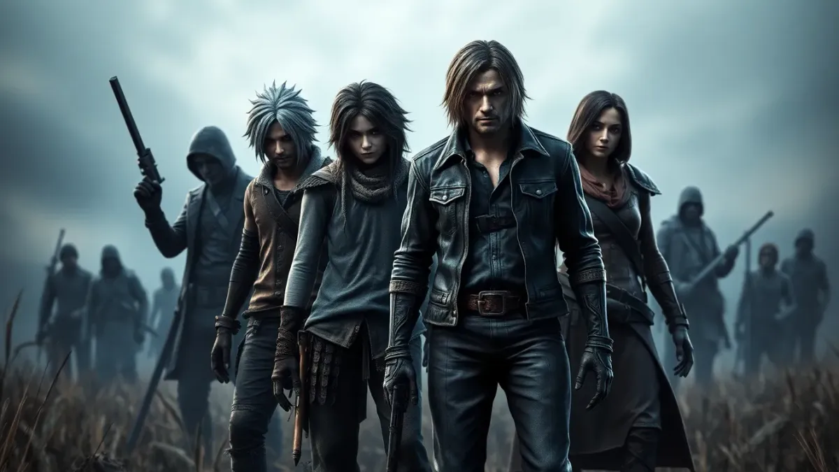 Une fusion inattendue : Final Fantasy rencontre The Walking Dead dans un nouveau jeu