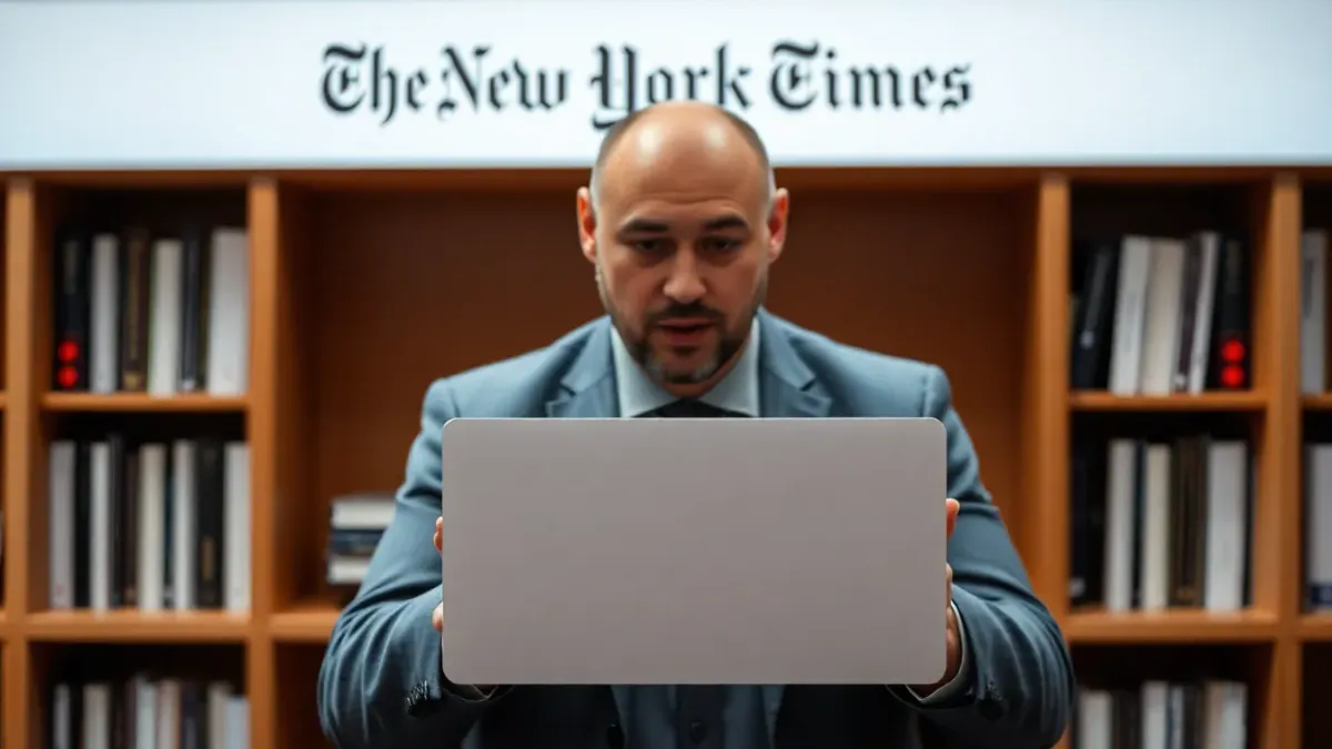 Le patron du New York Times dénonce le pillage des médias par l'IA