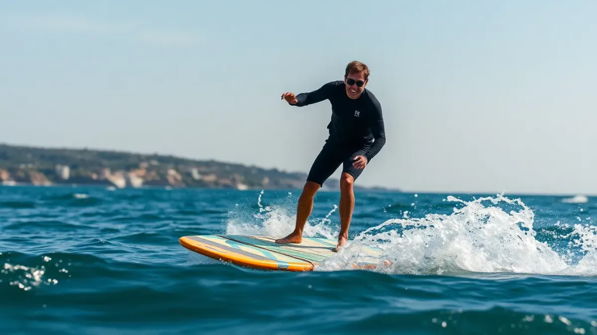 Un aventurier parcourt 700 km en windsurf pour sensibiliser à la pollution plastique en Méditerranée