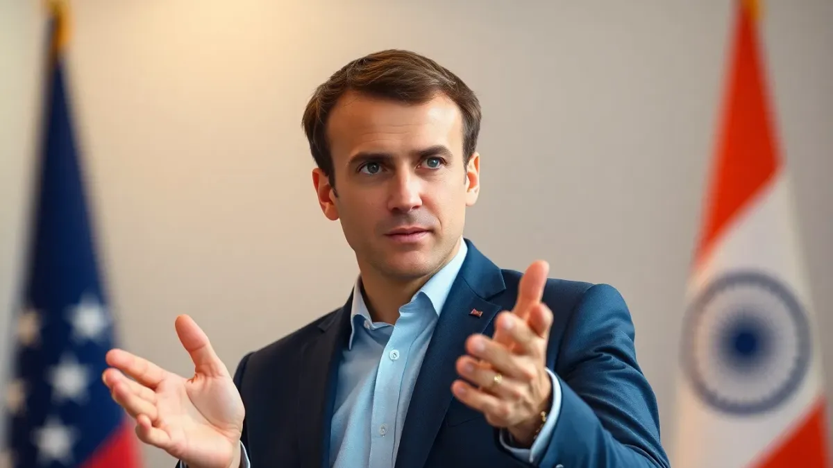 Emmanuel Macron renforce les liens avec l'Inde : une collaboration stratégique en pleine expansion