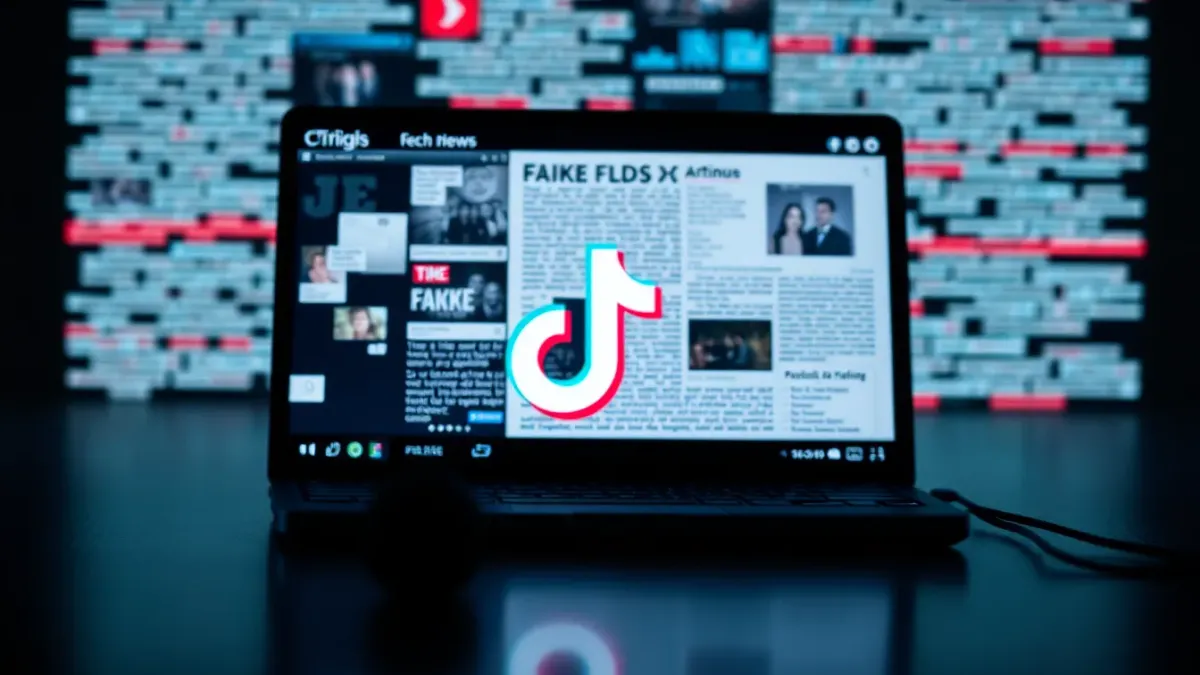 Les réseaux sociaux sont durablement perméables aux fake news, avec notamment un contenu d’information sur quatre trompeur sur Tiktok, selon une étude