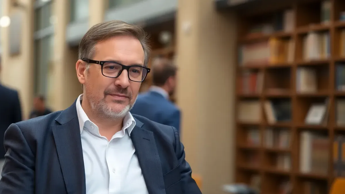 Hugo Voisin explore l'IA dans son premier roman à La Fare-les-Oliviers
