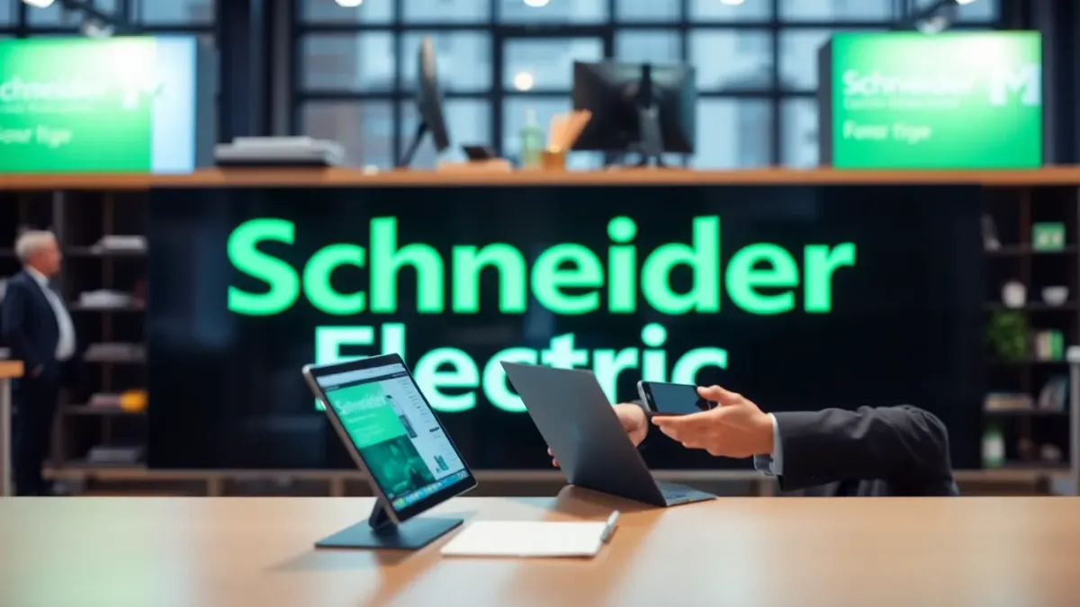 Schneider Electric s'associe à SoftBank pour l'IA en France : enjeux et perspectives