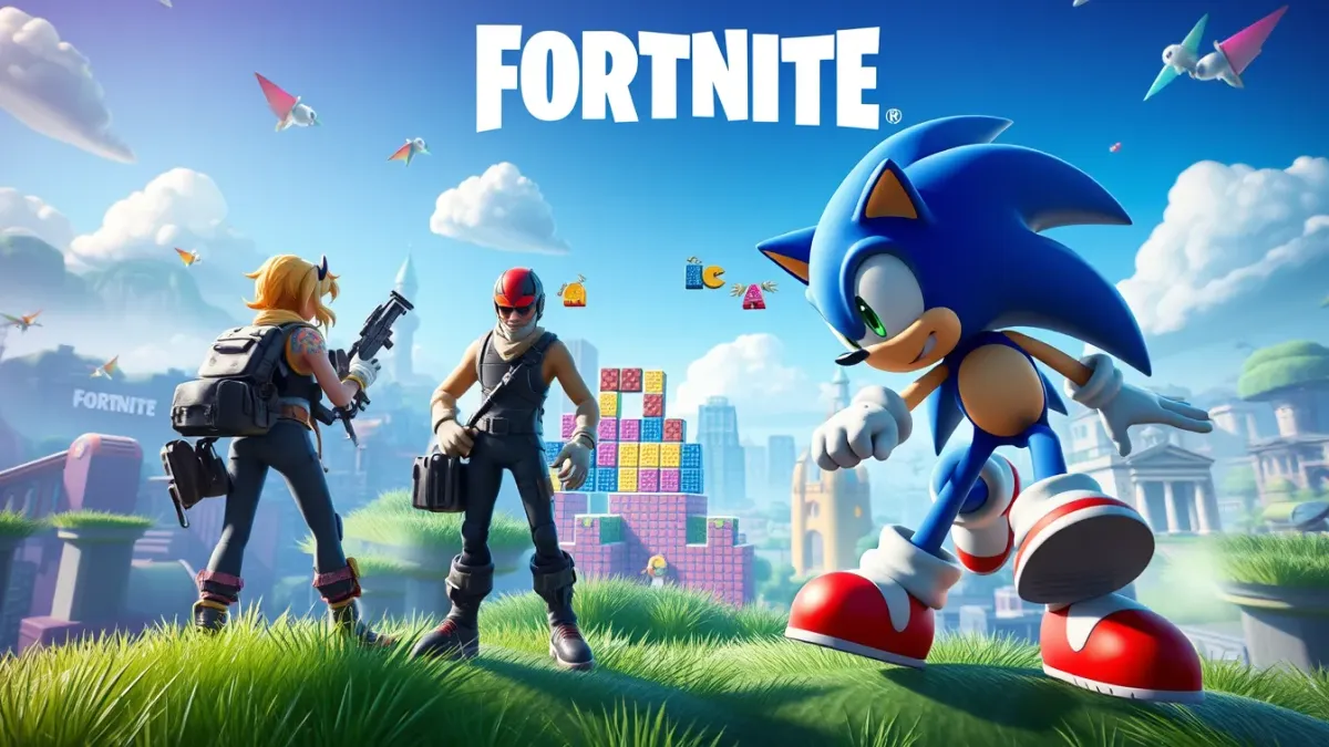 Fortnite Override : L'Alliance Inattendue de Sonic, Tetris et Pac-Man