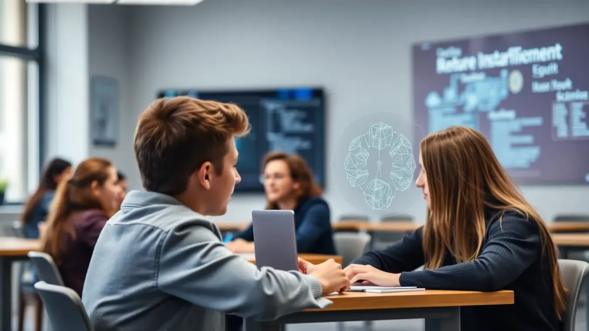 Introduction de l'IA dans les lycées : un cours hebdomadaire dès 2027