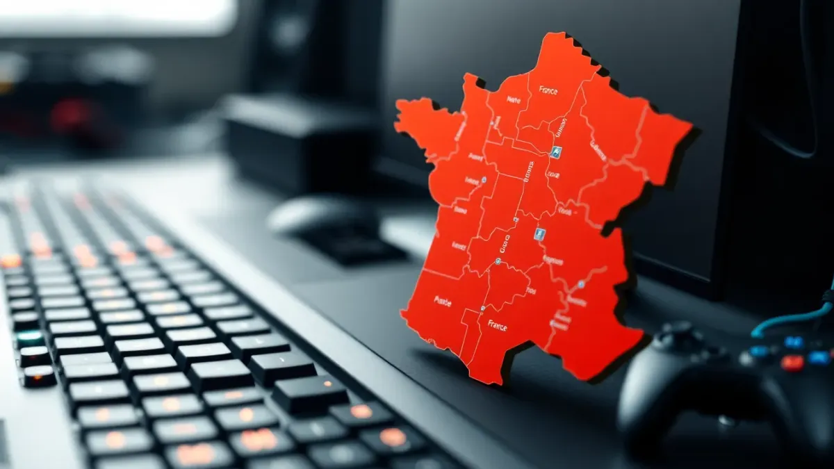 La France s'impose comme leader des jeux PC en 2026 : une carte révélatrice