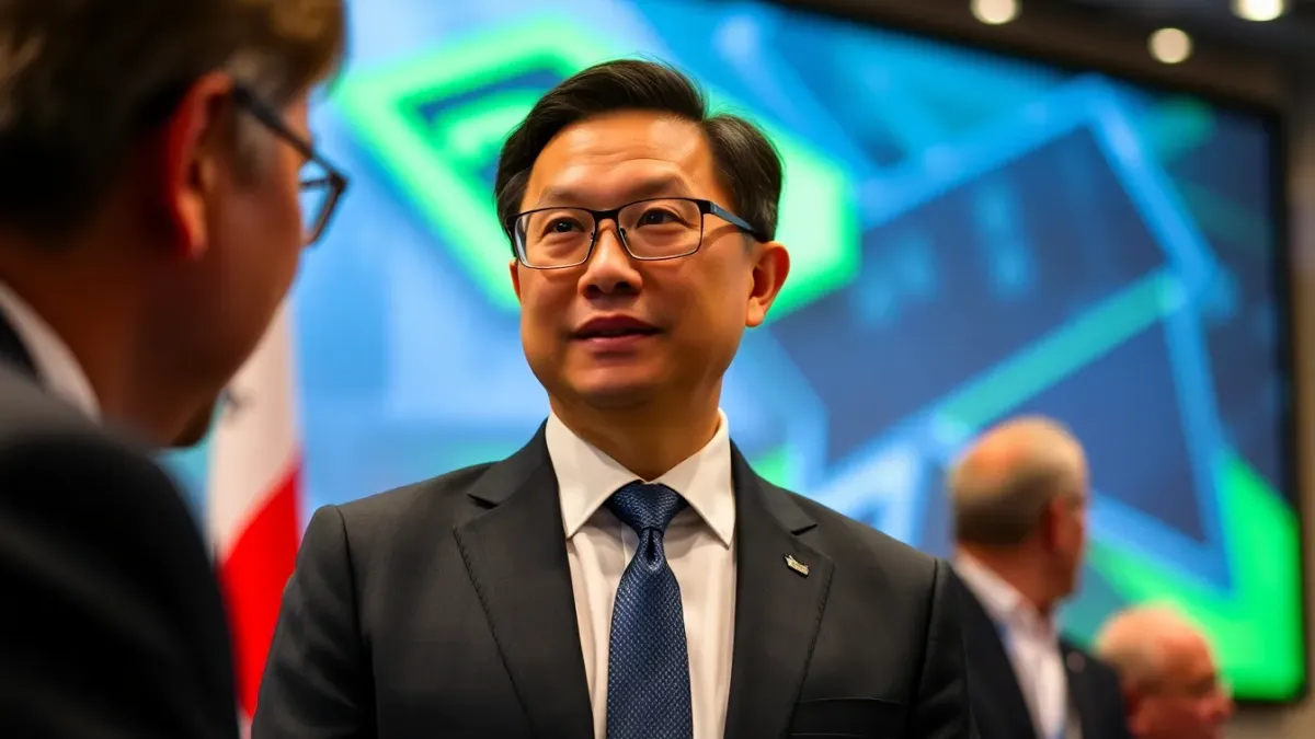 Le CEO de Nvidia en visite en Chine : Une rencontre marquante avec Trump