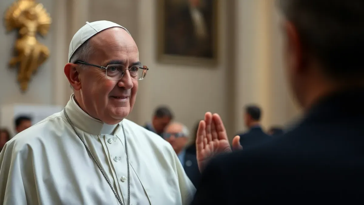 Le pape alerte sur les dangers de l'IA et sa moralité ambiguë