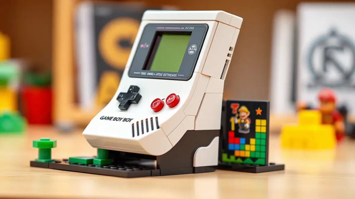 LEGO lance un set colossal d'une Game Boy pour les fans de rétro-gaming