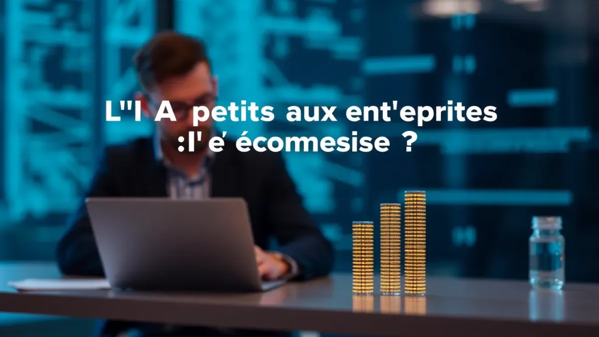 L'IA : un potentiel d'économies encore sous-exploité pour les entreprises