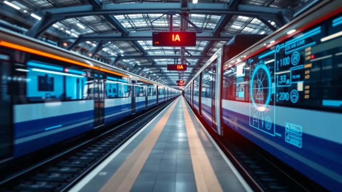 L'intelligence artificielle révolutionne le secteur ferroviaire